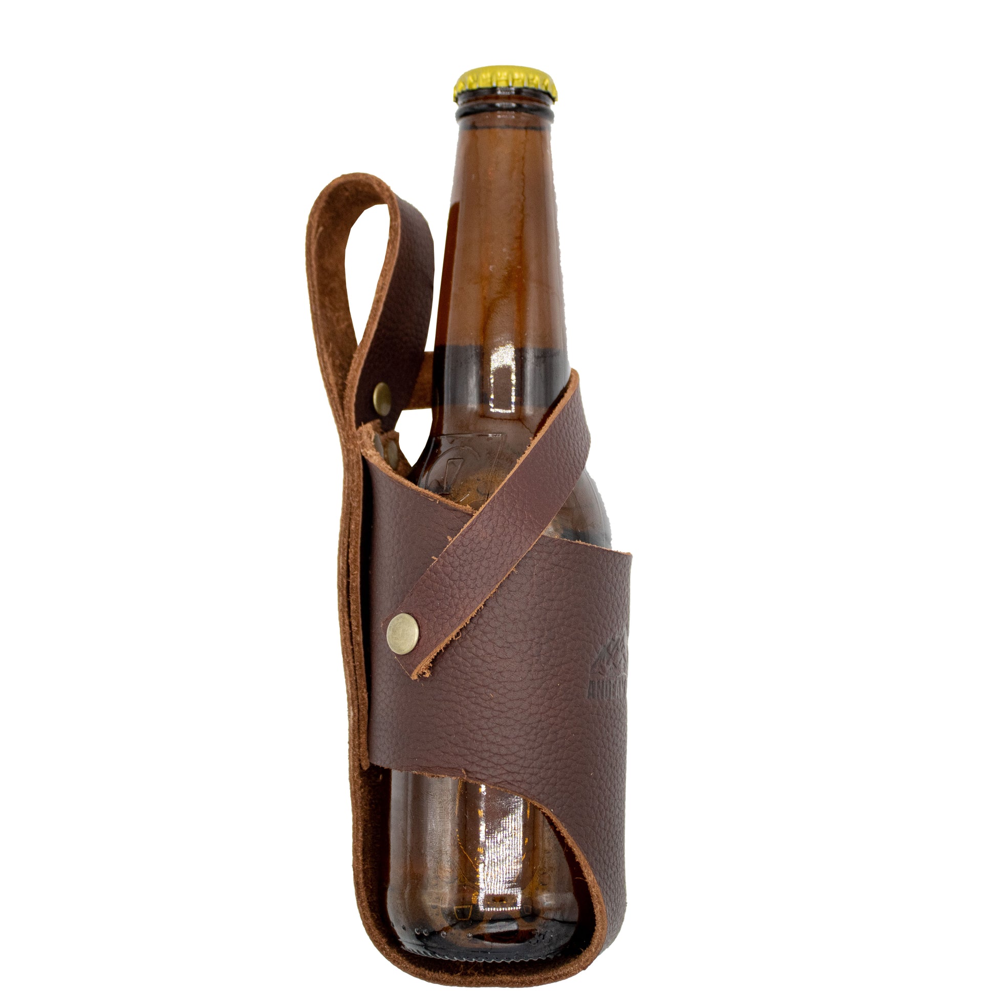 Andean Leather, Beer Holster, Beer Holder for Belt