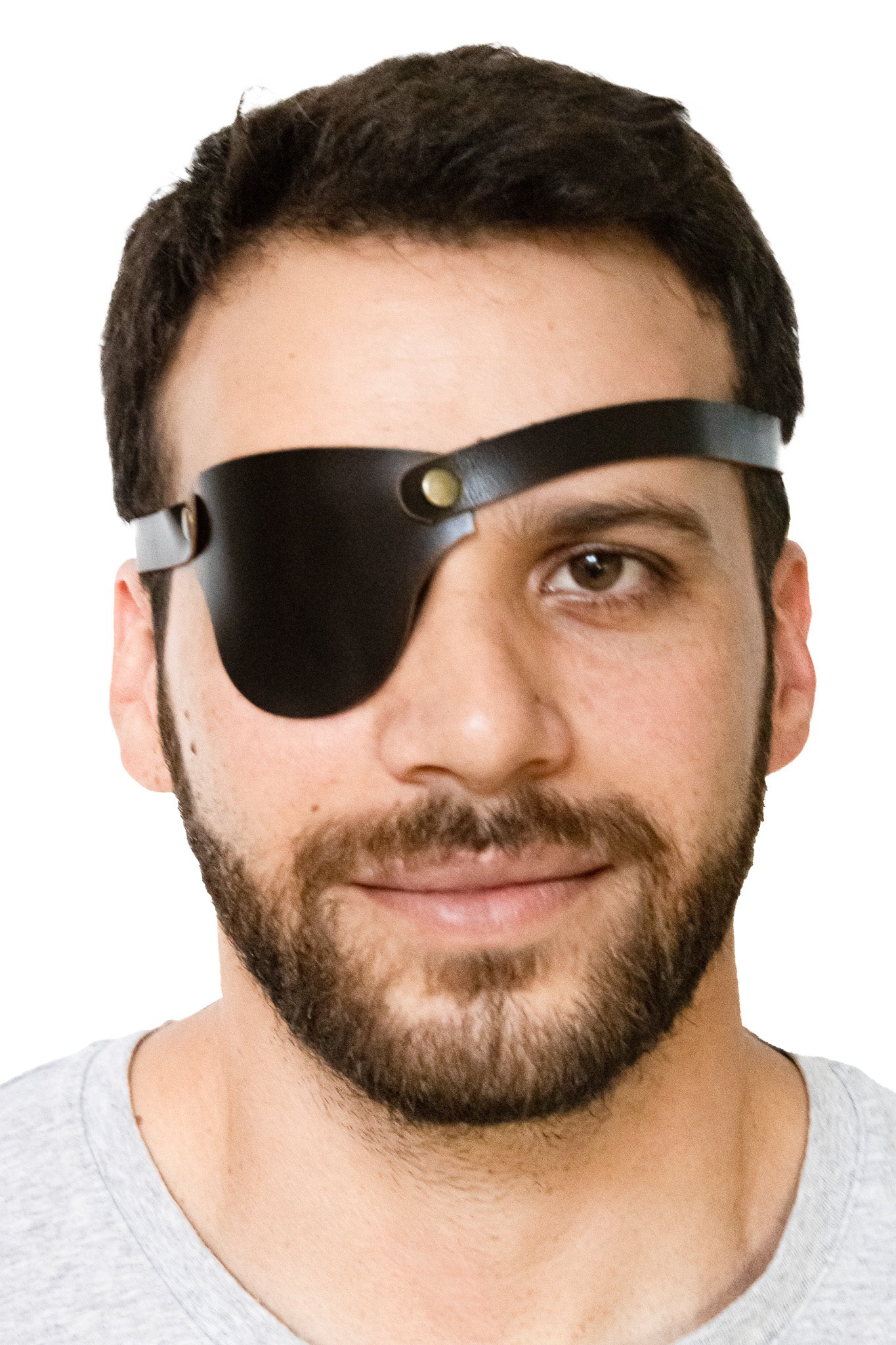 Andean Leather - Leather Eye Patch, Eye Patches for Adults, Pirate Eye Patch, Medical Eye Patch for Right and Left Eye