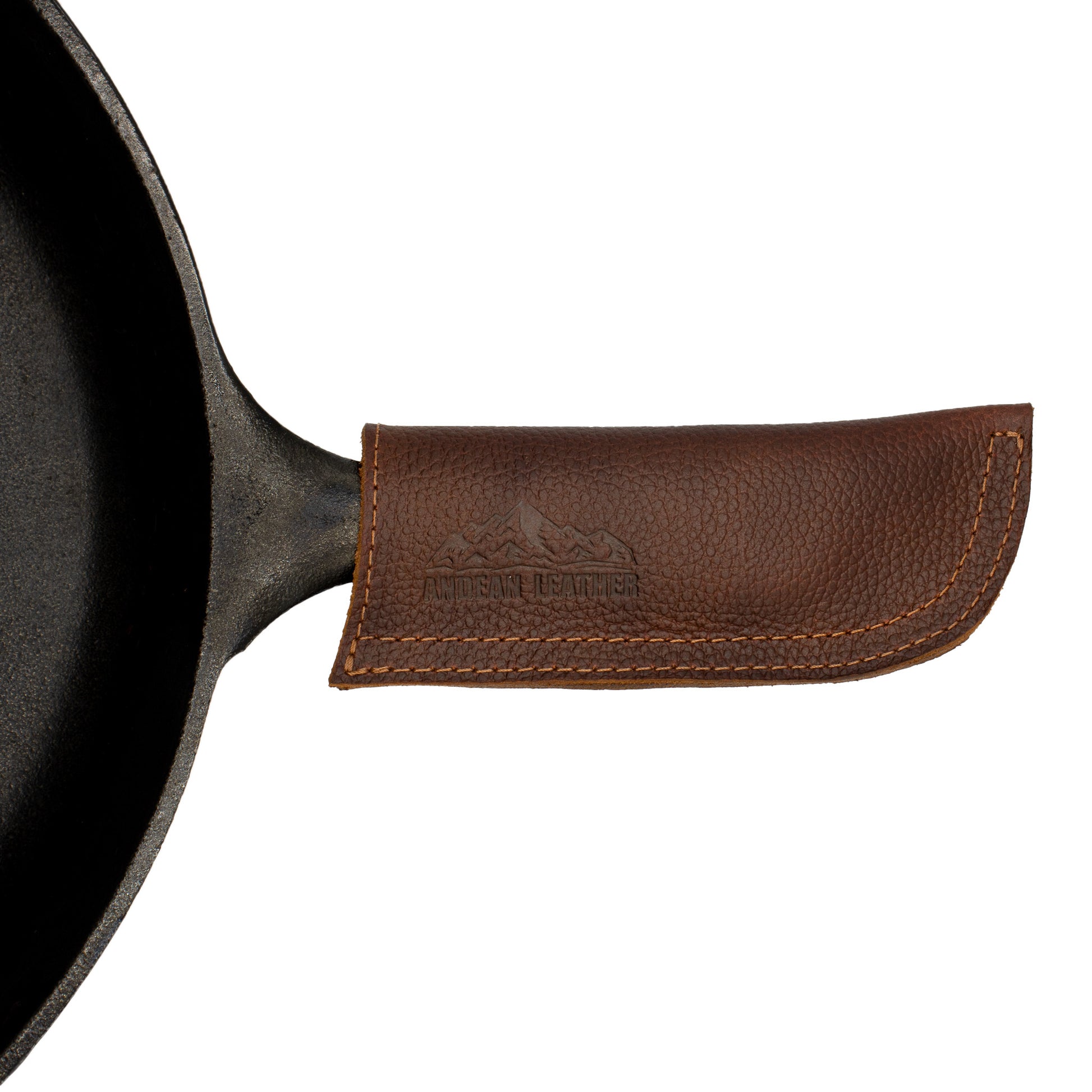 Leather Cast Iron Pot and Skillet Holder Handmade in the USA by